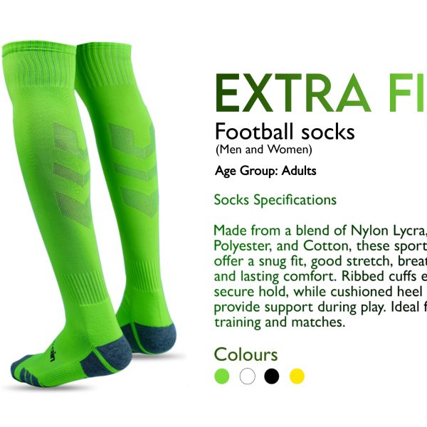 Extra Fit Football Socks