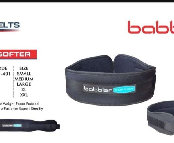 Babbler Softer Lightweight Gym Belt (GB-401)
